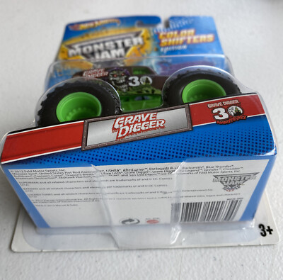 2011 Hot Wheels Monster Jam Grave Digger 30th Anniversary