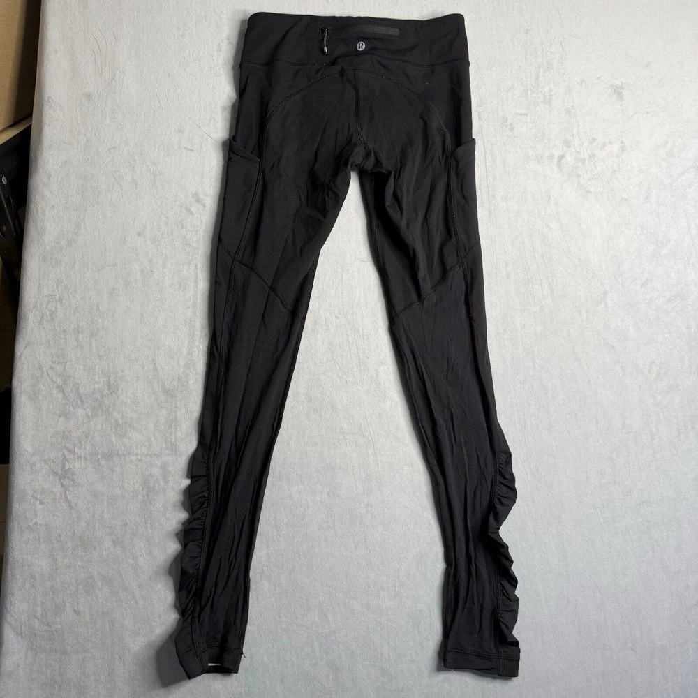 lululemon speed tight iii ruched ankle full pocket leggings