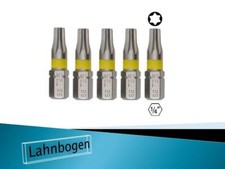 5 Torx Bits T10 T15 T20 T25 T27 T30 T40 S2 Stahl Bitsatz Schraubendreher