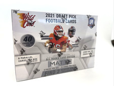2021 Wild Card Draft MATTE Football Factory Sealed BLASTER Box