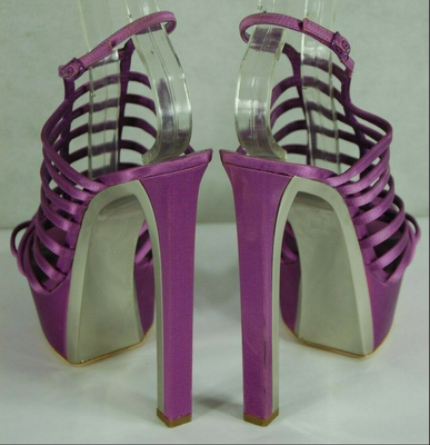 purple gladiator sandals