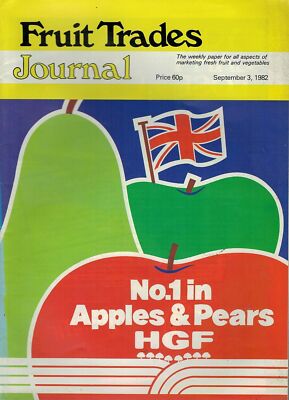 1982 3 SEPT 57344  Fruit Trades Journal Magazine GREEK EEC ENTRY A DISASTER