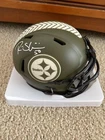 Ryan Shazier Signed Autograph Pittsburgh Steelers Salute To Service Mini Helmet