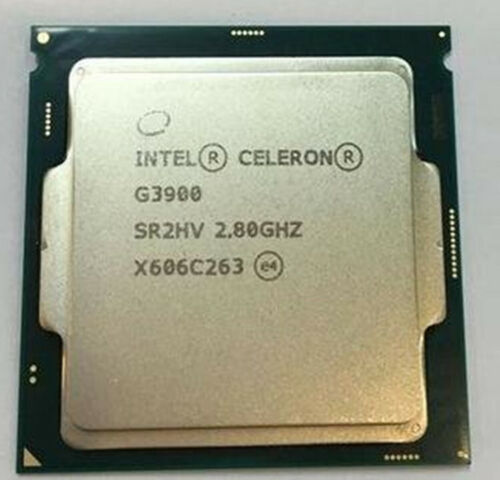 Intel Celeron G3900 CPU Dual-Core 2.8GHz 2M 51W SR2HV LGA1151 Processor - Afbeelding 1 van 1