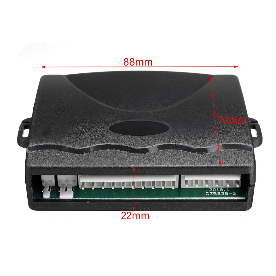 Universal Car Vehicle Remote Keyless Entry Central Door Locking Alarm System Kit - Image 2 of 4