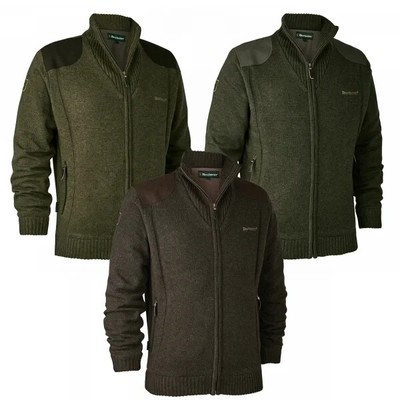 Deerhunter Carlisle Strickjacke mit Stormliner  Jagd Pullover Jäger Outdoor