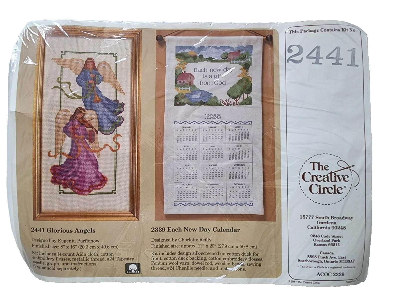 The Creative Circle kits de punto de cruz punto de cruz