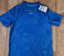 Image of Nike All Over Print Nike Just Do It T Shirt Top Age12-13-14 Junior Boys -(BOX C)