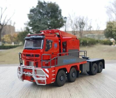 Nicolas Tractomas 4-Axle Truck Red - Tii Group - IMC 1:50 Scale