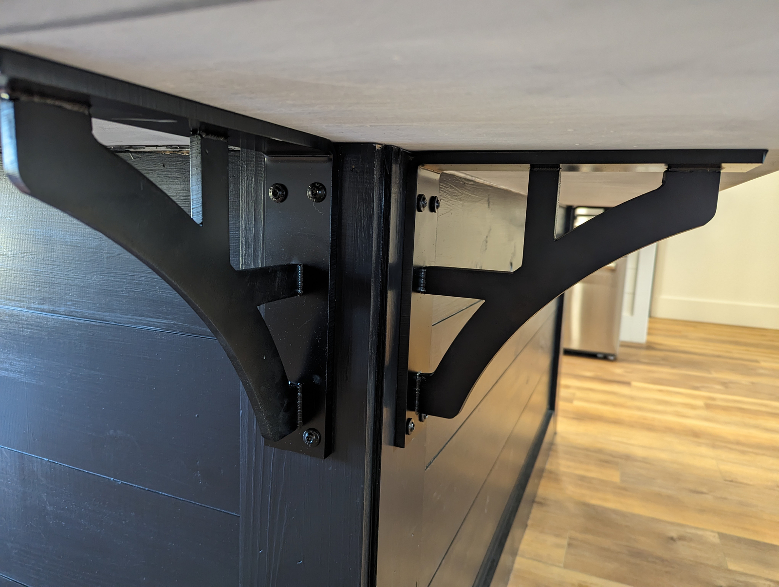 Iron Support Bracket for Counters, Shelves, Mantles or Corbels MADE IN ...