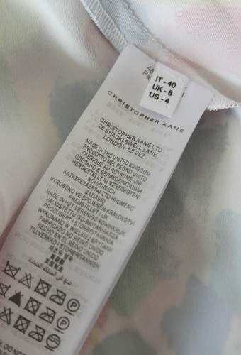 Christopher Kane Paint Swatch Midi Dress £1025 New IT40/UK8 - Picture 7 of 7