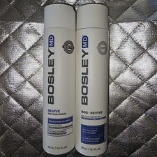 Bosley MD Revive Nourishing Shampoo  Volumizing Conditioner Hair 300ml/10.1oz 