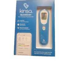 Kinsa Quick Scan Non-Contact Smart Thermometer Smartphone App 1 Second Reading
