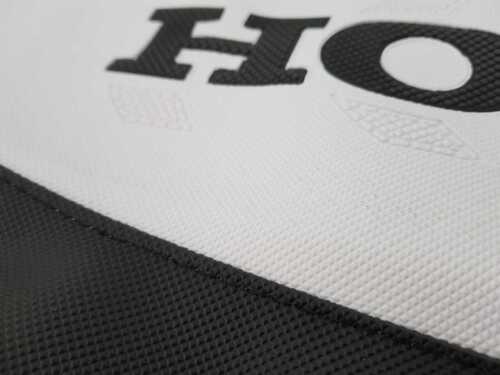 honda trx450r trx450er seat cover ultragrip 2006-2014 white black anti slip - Picture 6 of 6