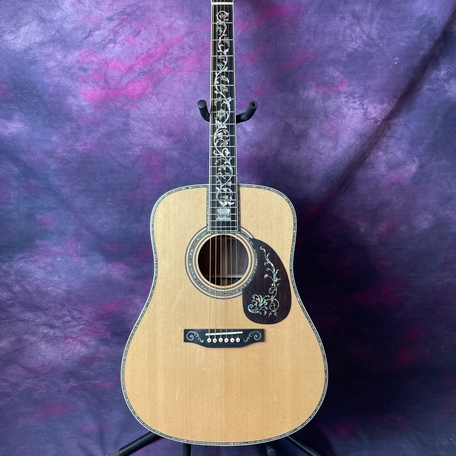 D45 41 inches solid spruce Acoustic Guitar pearl inlay rosewood