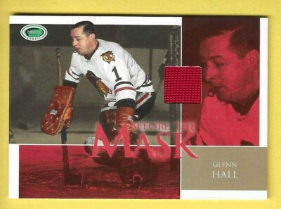 GLENN HALL 2003-04 PARKHURST ROOKIE BEFORE THE MASK GOLD BTM-12 - JERSEY 10 MADE
