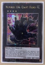 Nummer 106: Riesenhand RA04-DE066 Vierteljahrhundert Secret Rare 1. Auflage