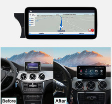 4GB+64GB Android 13 Auto Radio Carplay For Mercedes Benz C Class W204 2011-2014