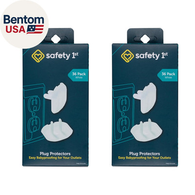 Electrical Outlet Baby Proof Covers, Secure Outlet Plugs, Baby Proofing, 72 Pack
