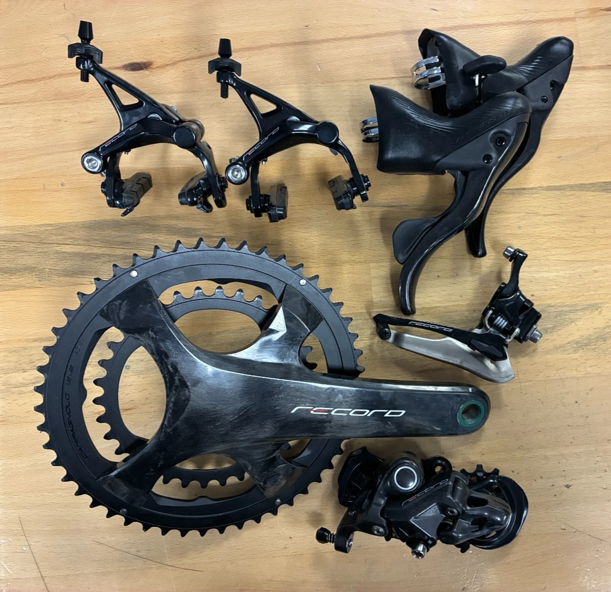 【美品】CAMPAGNOLO RECORD 12S グループセット Campagnolo Record 12-Speed Disc Groupset | Pienarbikeshop