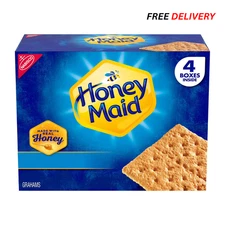 Honey Maid Honey Graham Crackers, 14.4 oz., 4 pk.