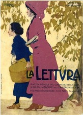 Giugno 1909 - Rivista "La Lettura°" - Leopoldo Metlicovitz