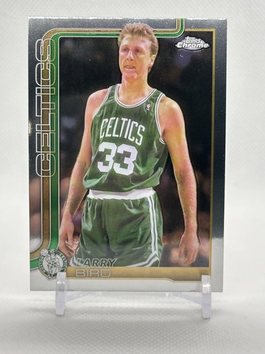 Larry Bird – 2025-26 Topps Chrome Basketball · Base Cards #243 Larry Bird