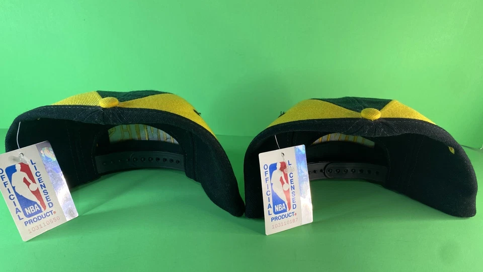 Seattle Sonics Autographed Hats * Lot of 2 * 1997-98 Supersonics - NEW - LOOK 2X - Image 4 of 4