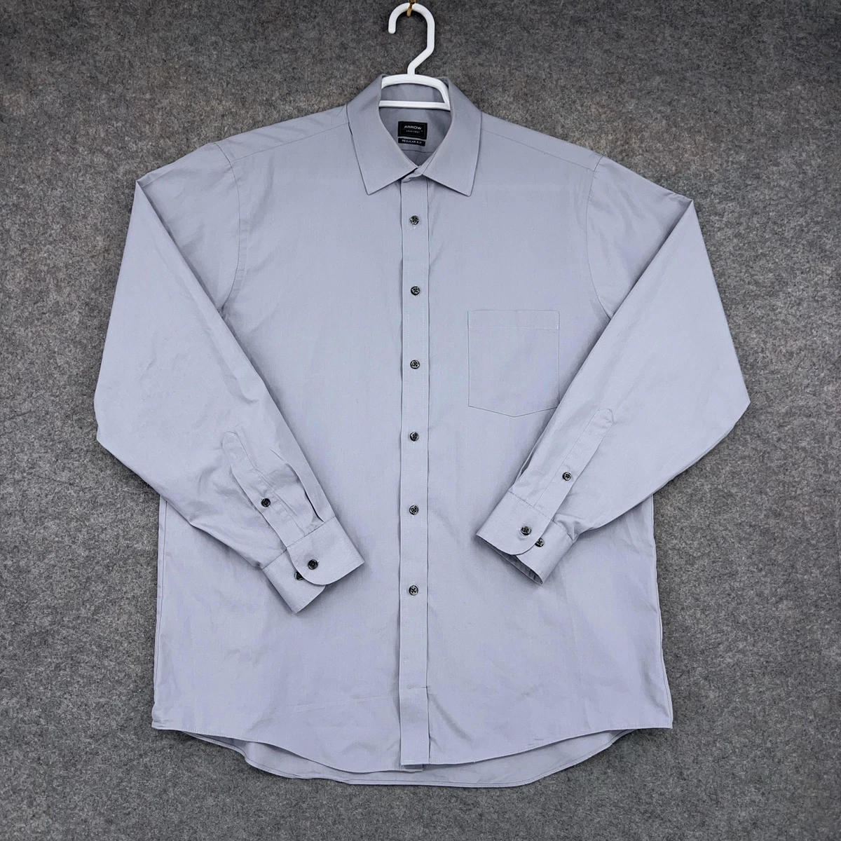chinese dress ladies Vintage 90's Arrow Dover Longsleeve Button Up Shirt  CobbleStore Vintage