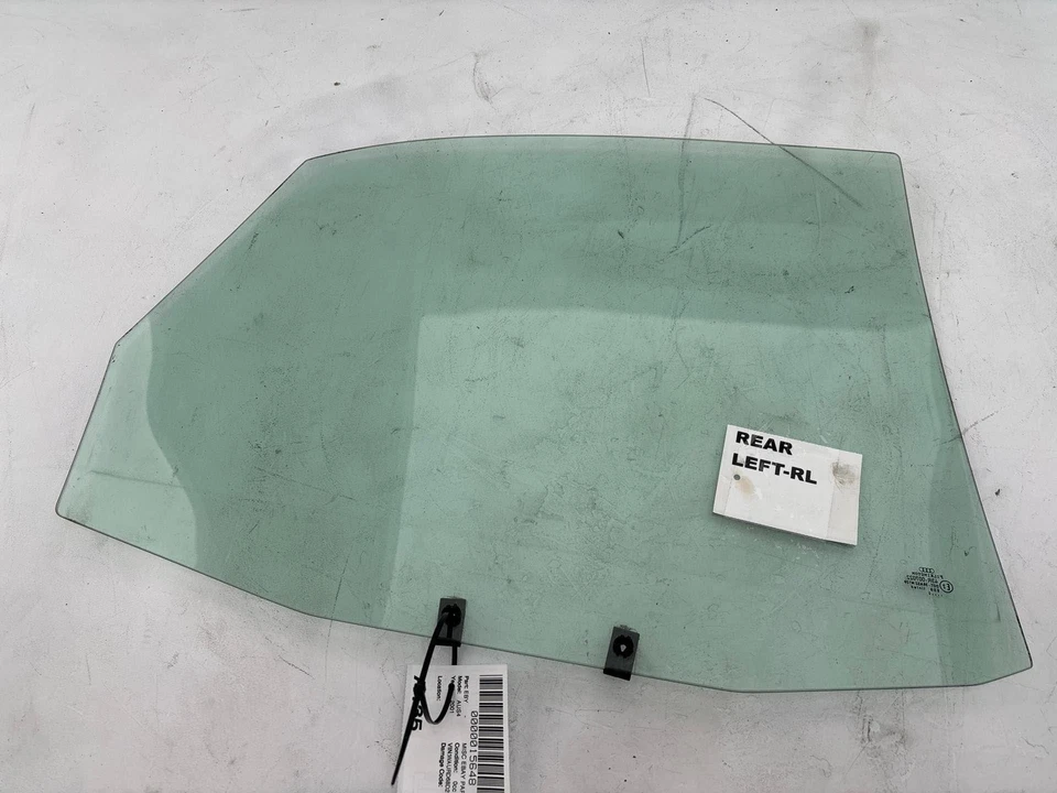 Audi S4 2000-2002 sedán puerta trasera izquierda ventana cristal fabricante de equipos originales Foto 2 de 4