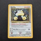 Pokemon Card - Snorlax Jungle Set Holo 11/64 WOTC Vintage - Excellent