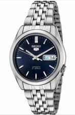 Seiko 5 Sports Dark Blue Men's Watch - SNK357K1 for sale online | eBay
