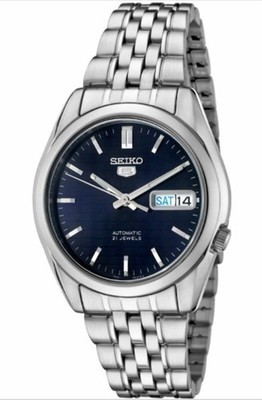 Seiko 5 Automatic SNK357 SNK357K1 Men's See Through 21 Jewels Watch