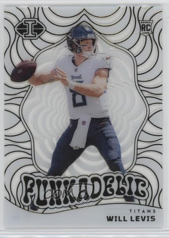 2023 Panini Illusions Funkadelic Will Levis #19 Rookie RC 12g7