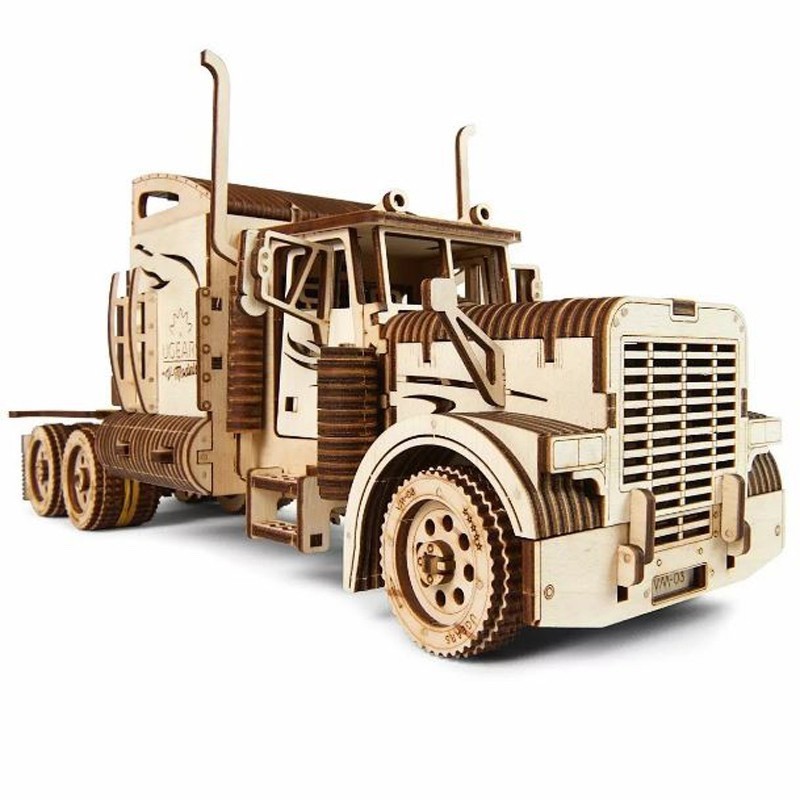 UGEARS Heavy Boy Truck VM-03 maquette bois 3D sans colle puzzle mécanique