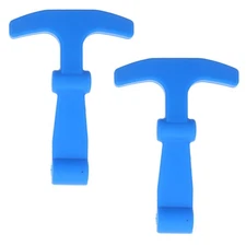  2pcs Rubber Cooler Latch: Anti-Slip T-Shaped Handle - Lid Latch Strap -