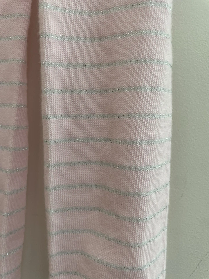 Medias Gap Niños Niñas Brillantes Rayas Mezcla de Algodón Cintura Elástica Rosa S Foto 3 de 4