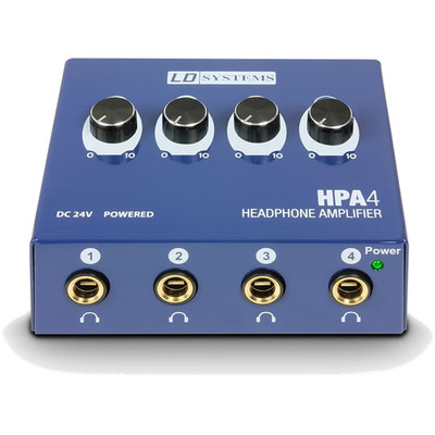 LD Systems HPA4 - 4-Kanal Kopfhörerverstärker