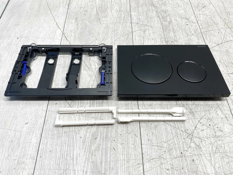 Placa de accionamiento de inodoro Geberit Sigma 20 115.882.DW.1 negra - Imagen 2 de 4