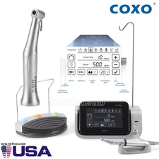 COXO Dental LED Brushless Implant Motor System C SAILOR PRO 20:1 Contra Angle