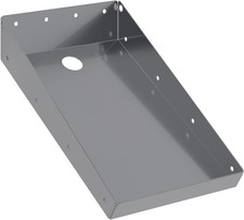 Stainless Steel Printer Shelf 10" x 6.5" | NSF Wall Mount POS Shelf | 18 Gauge