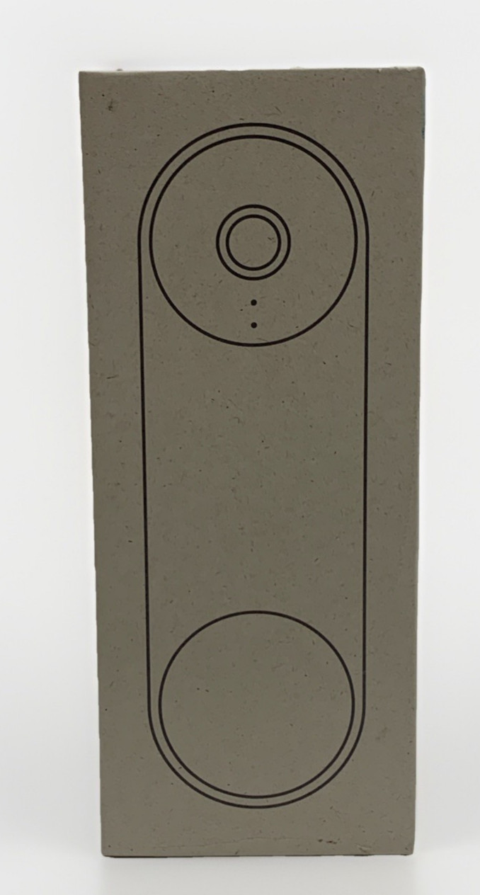Google Nest Doorbell Wired G6PPP 2K Video and Gemini, Live View Night Vision