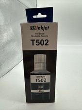 T502 Ink Refill Bottle For Epson 502 EcoTank, Supertank Printers. Black