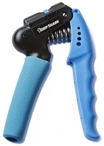 Grip Shark Hand Strengthener Wrist Forearm Exerciser Adjust 22-70 Lb Resistance