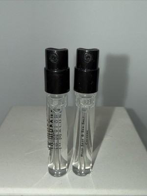 2xJo Malone Wood Sage & Sea Salt Cologne Sample Spray 1.5mL Each New without Box