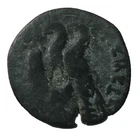 ANCIENT GREEK PTOLEMY AE DOUBLE EAGLE COIN 4.3-GR 23-MM