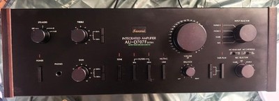 Sansui AU D707F Extra Integrated Amplifier Vintage Stereo Audio Power Amp Black