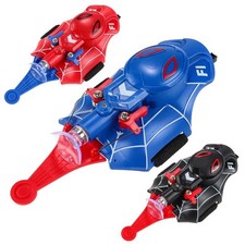 Spider Web Shooter Toy for Kid RechargeableToys Wrist Launcher with Gloves Gift!