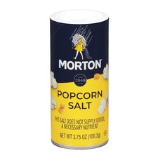 Morton Popcorn Salt Seasoning, 3.75 Ounce Shaker Pack of 1 , Blue