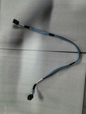 1pcs SFF 8643 to SFF 8643 Server SAS Data Cable Blue Braided